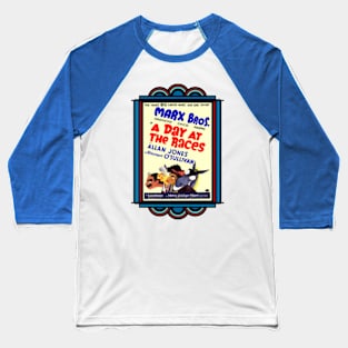 A Day At The Races Baseball T-Shirt